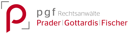Logo pgf Rechtsanwälte Prader, Gottardis, Fischer